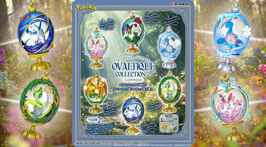 Pokémon OVALTIQUE COLLECTION 2 -Luminous- von Re-Ment – Pokémon als kleine Kunstwerke