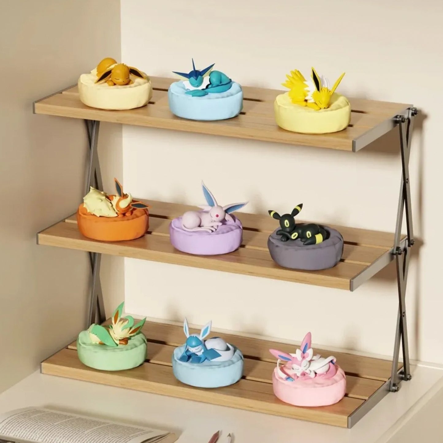 Pokémon ~ Eeveelutions Sleeping Serie ~ Holly Box Trading Figur - Einzelfigur: Glaziola