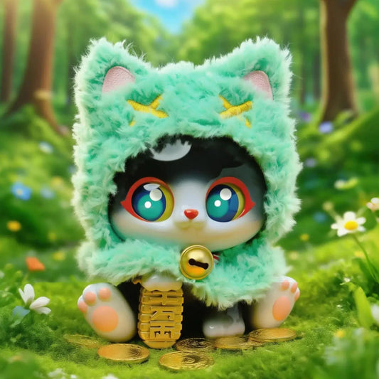 Lucky Kitty Cape Serie ~ Trading Figur ~ Charakter: Mint