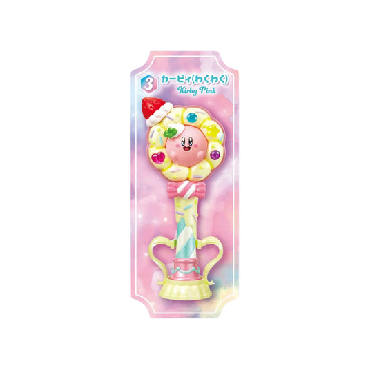 Kirby Twinkle Wand - Re-Ment Trading Figur - 12,5-13,5cm Einzelfigur: Kirby Pink