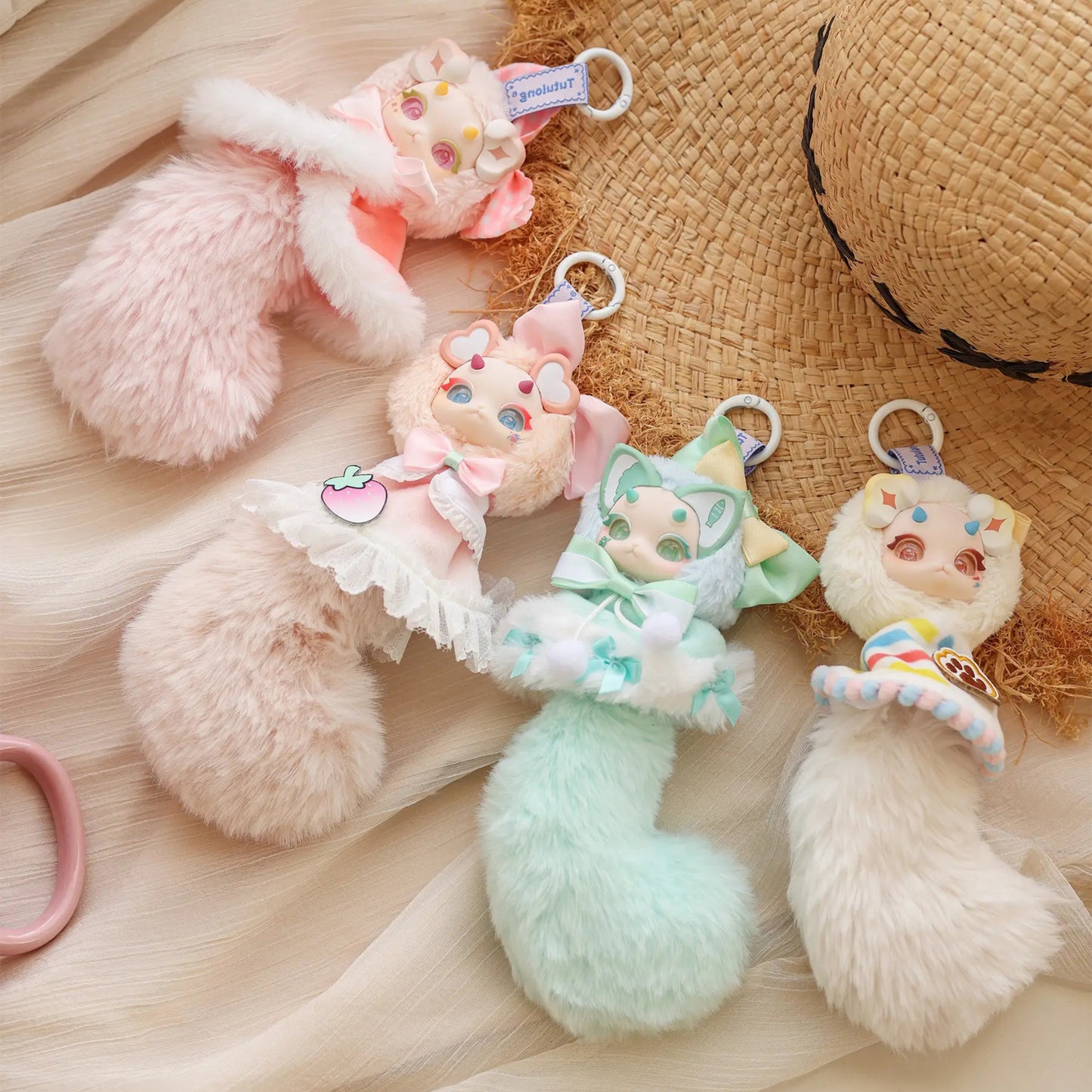Cat Dragon – Star Wish Catcher Series Trading Plush | Tutulong | Charakter: BOHE (Mint)