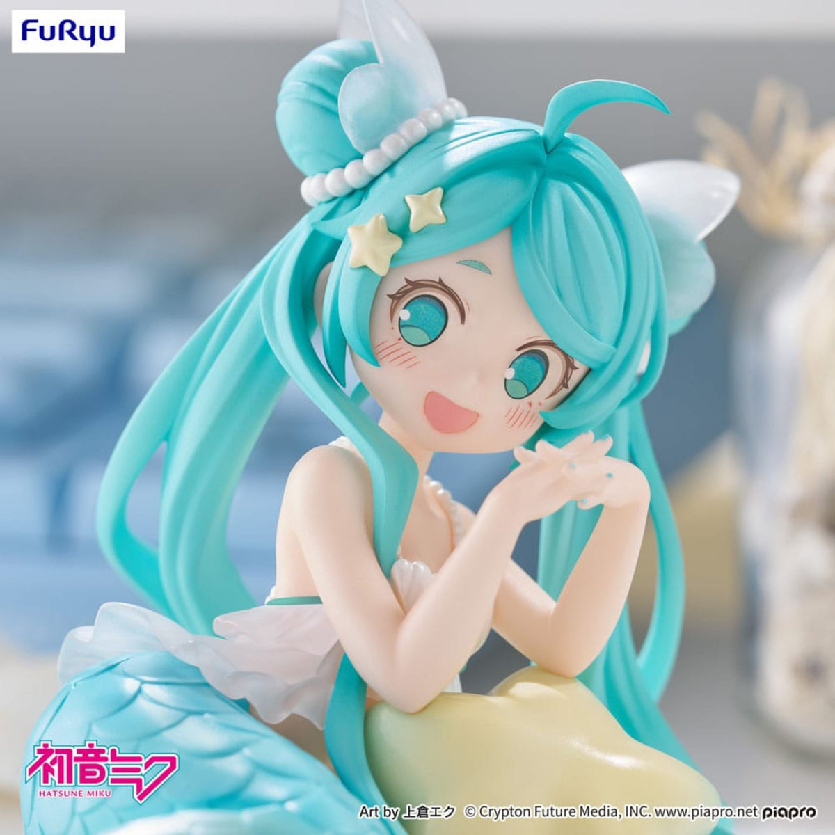 Hatsune Miku Desktop Fairy – Mermaid Princess Ver. PVC Figur – FuRyu