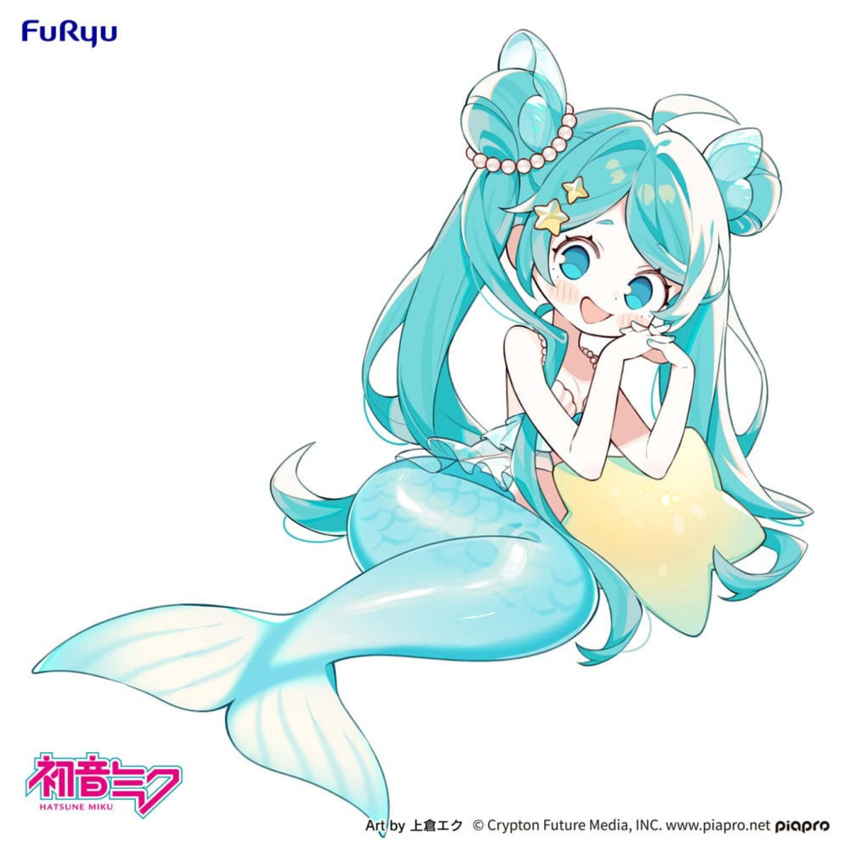 Hatsune Miku Desktop Fairy – Mermaid Princess Ver. PVC Figur – FuRyu