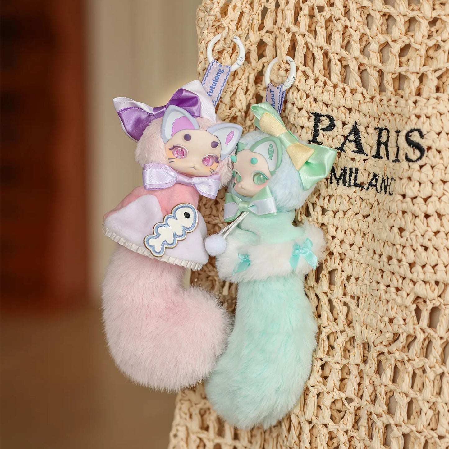 Cat Dragon – Star Wish Catcher Series Trading Plush | Tutulong | Charakter: BOHE (Mint)