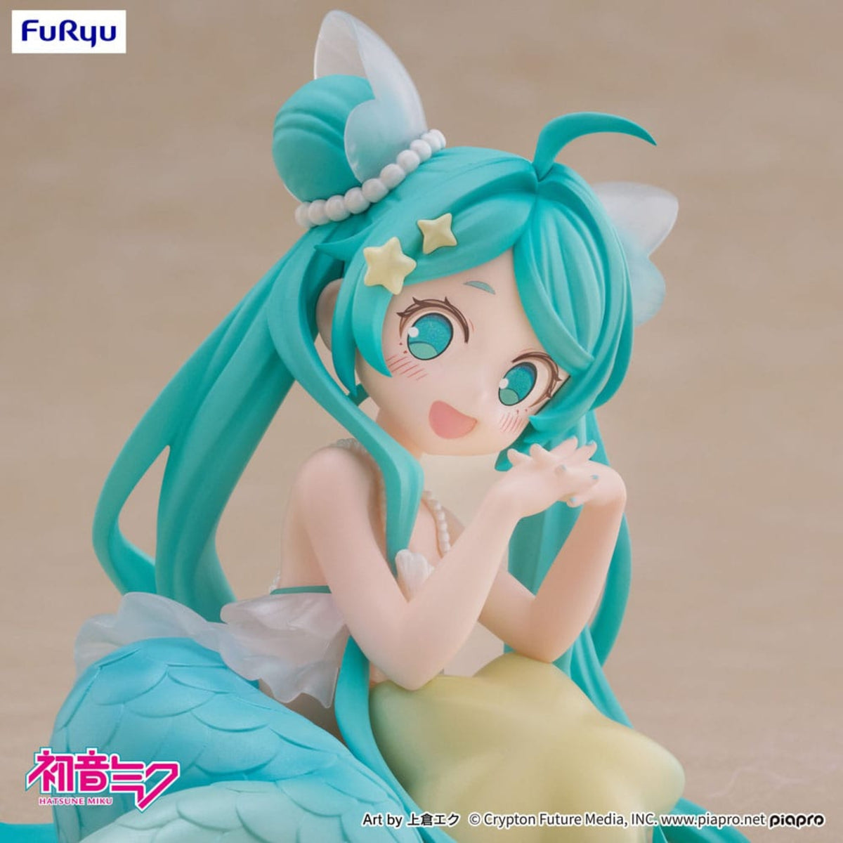 Hatsune Miku Desktop Fairy – Mermaid Princess Ver. PVC Figur – FuRyu