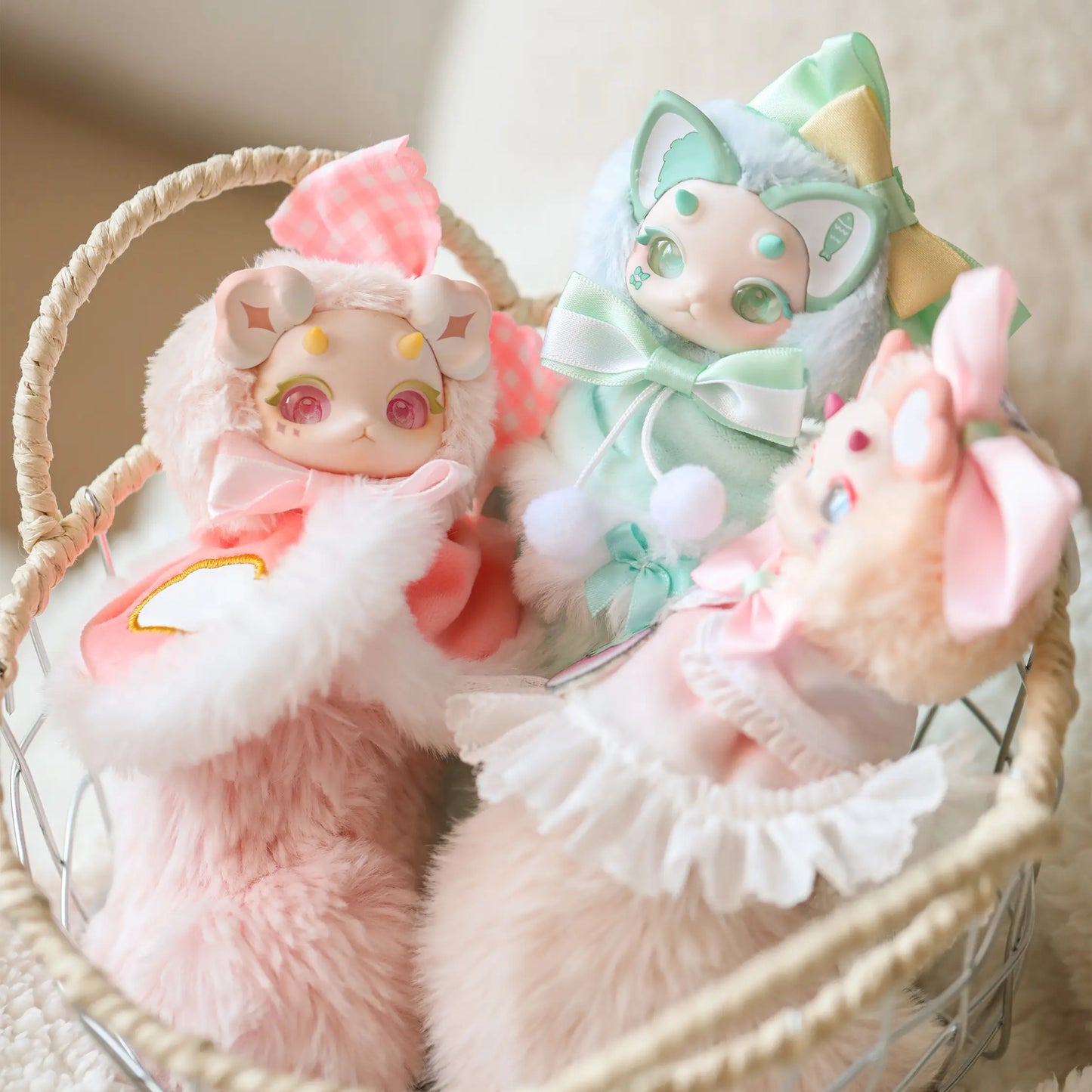 Cat Dragon – Star Wish Catcher Series Trading Plush | Tutulong | Charakter: BOHE (Mint)