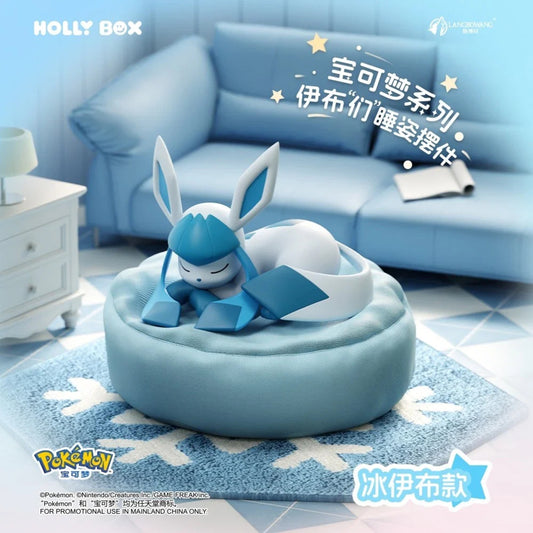 Pokémon ~ Eeveelutions Sleeping Serie ~ Holly Box Trading Figur - Einzelfigur: Glaziola