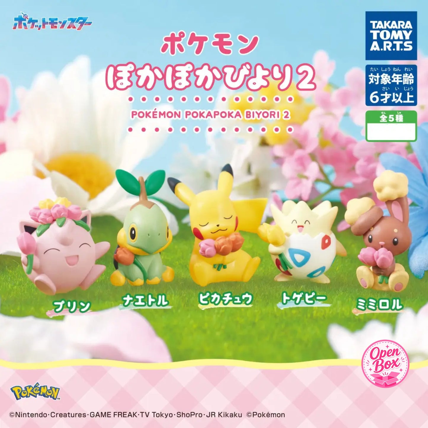 Pokémon Warm Weather ~ Gashapon Einzelfigur