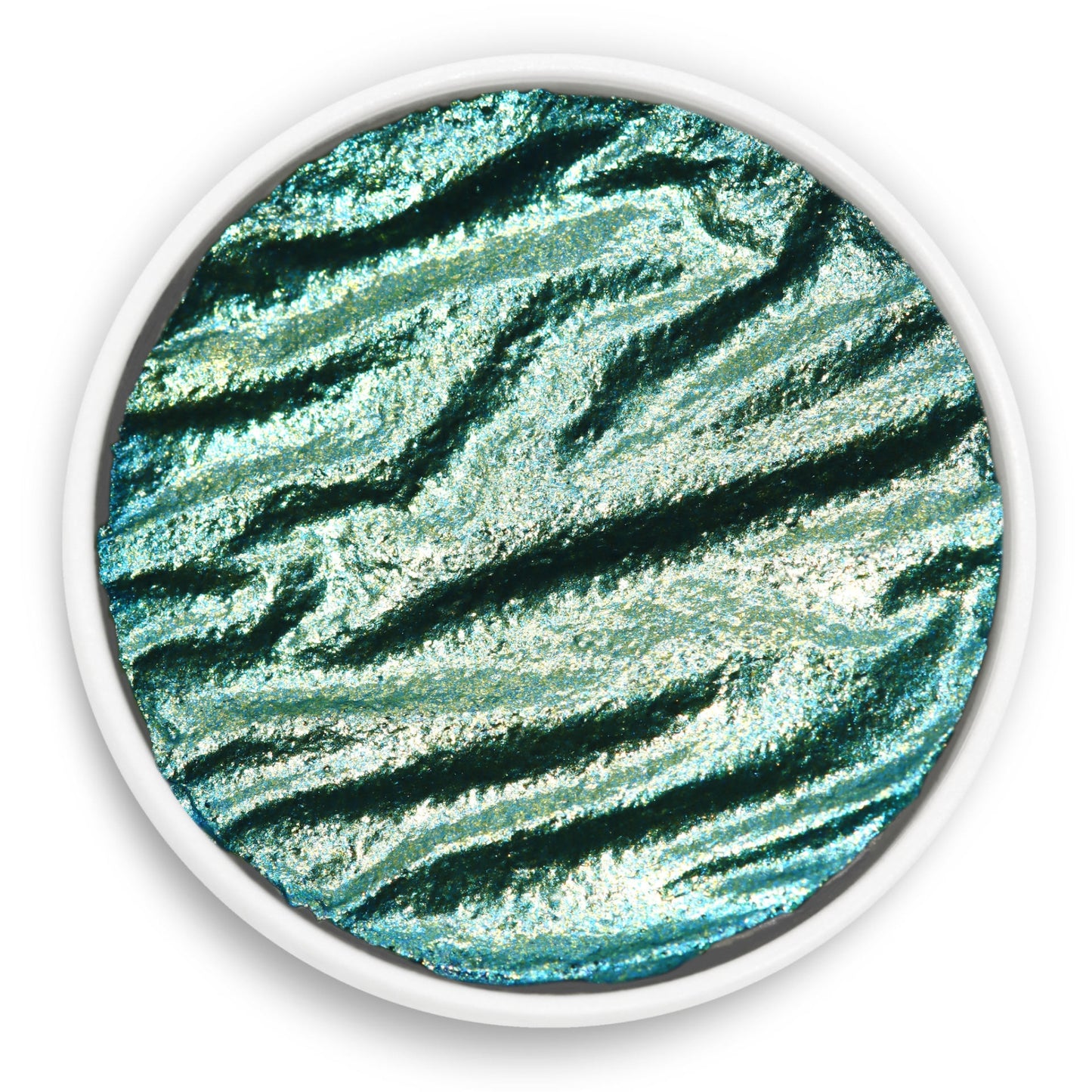 coliro Pearlcolor Farbton C101 - Atlantis - Blau mit goldenem Glitzer