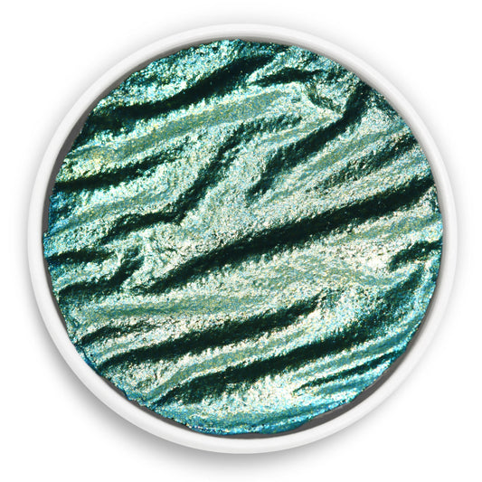 coliro Pearlcolor Farbton C101 - Atlantis - Blau mit goldenem Glitzer
