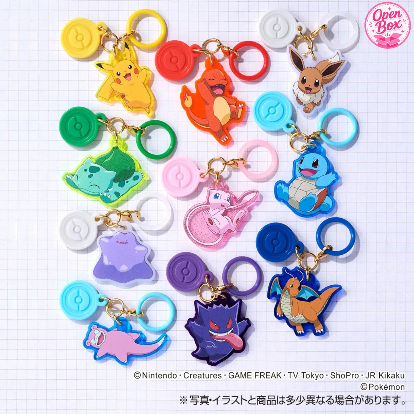 Pokémon Poke-Charm ~ Acryl Anhänger