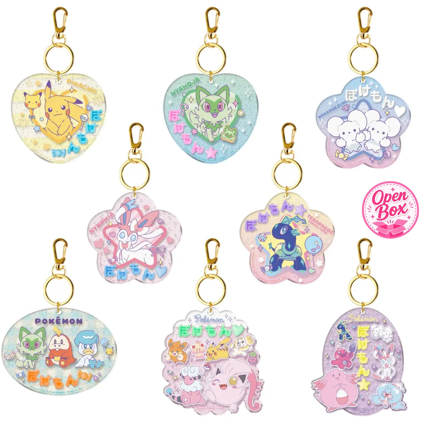 Pokémon Pachipachi Deco Name | Bandai Namensanhänger Einzelanhänger: Große Pokémon-Auswahl 2