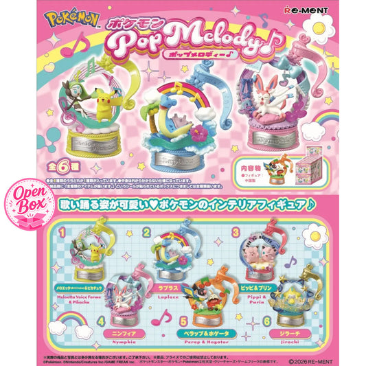 Pokémon Pop Melody Collection – Re-Ment Musik-Dioramen