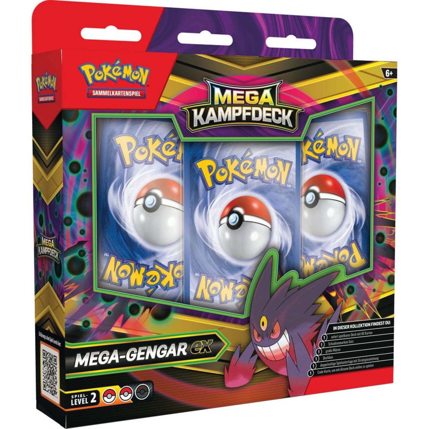Pokémon TCG Mega-Kampfdeck Oktober 2025 *Deutsche Version* MEGA-GENGAR ex