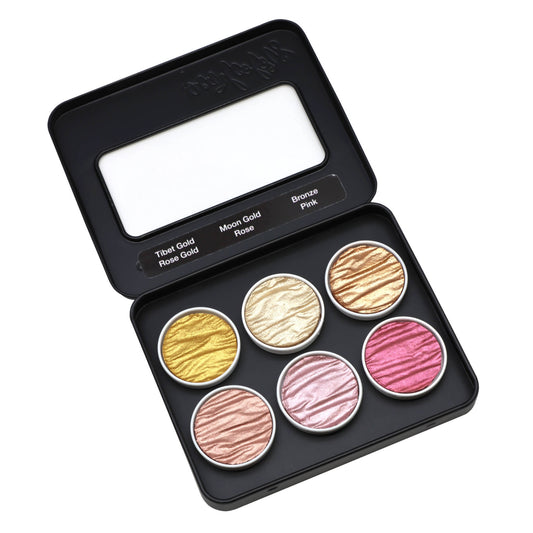 Coliro Pearlcolors 6er Set im Blechetui: Vintage