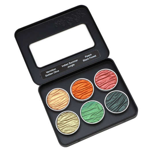 Coliro Pearlcolors 6er Set im Blechetui: Autumn