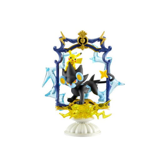 Pokémon Decorative Frame Collection 2 - Beyond The Boundaries, The World Expands - Einzelfigur: Pikachu & Luxtra | Luxray | Rentorar