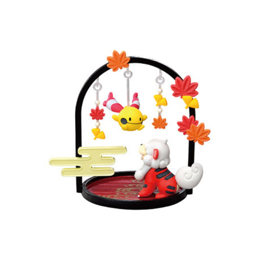 Pokemon Funwari Yurarin Decoration Einzelfigur: Lisyan + Hisui Gardie