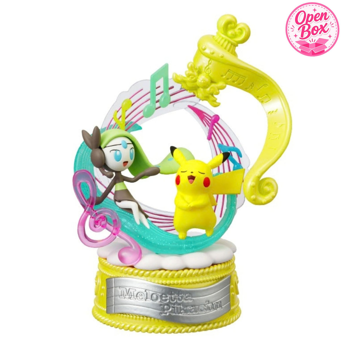 Re-Ment Pokémon Pop Melody Collection – Einzelfigur: Meloetta + Pikachu