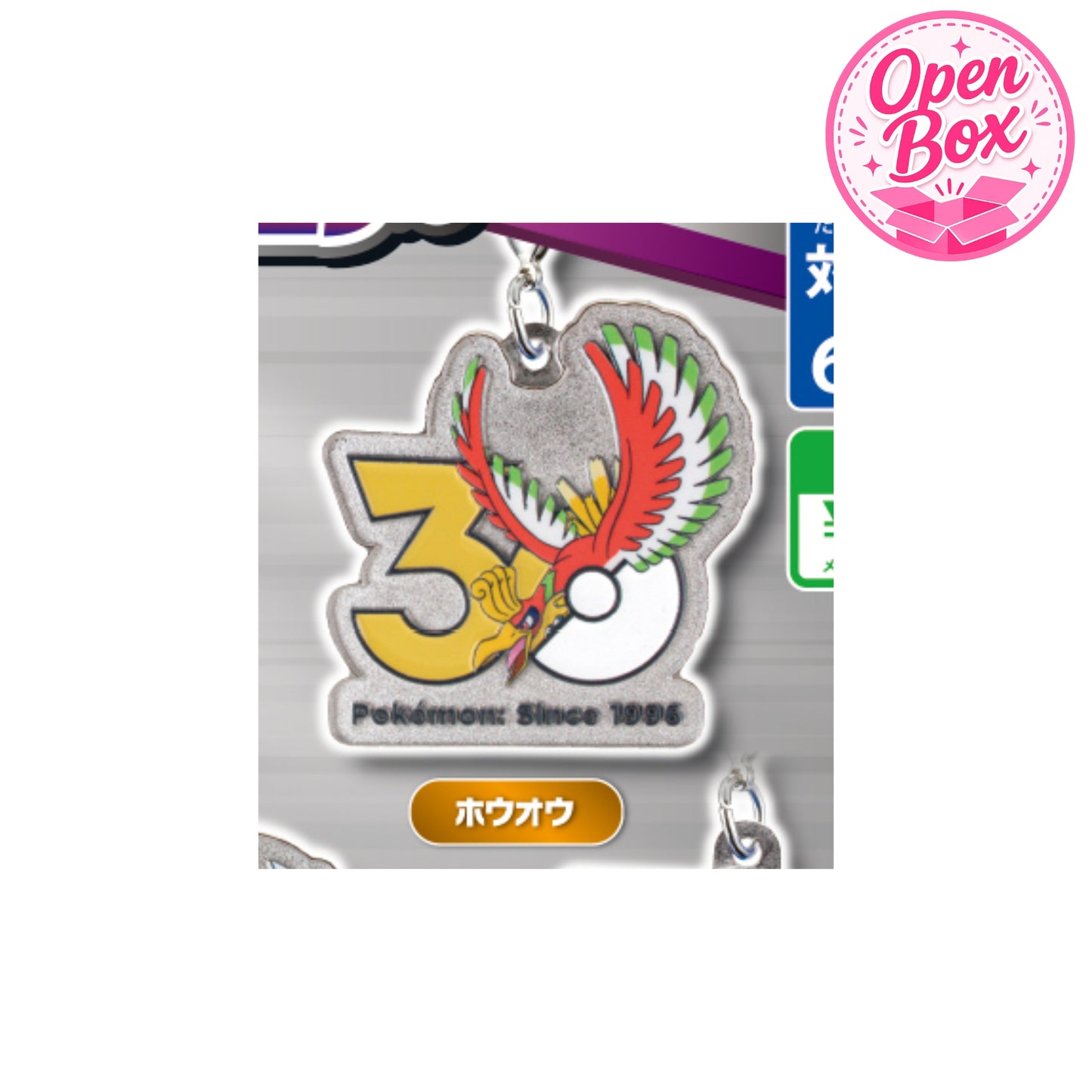 Pokémon 30th Anniversary - Kanto, Johto, Hoenn ~ Metall Anhänger