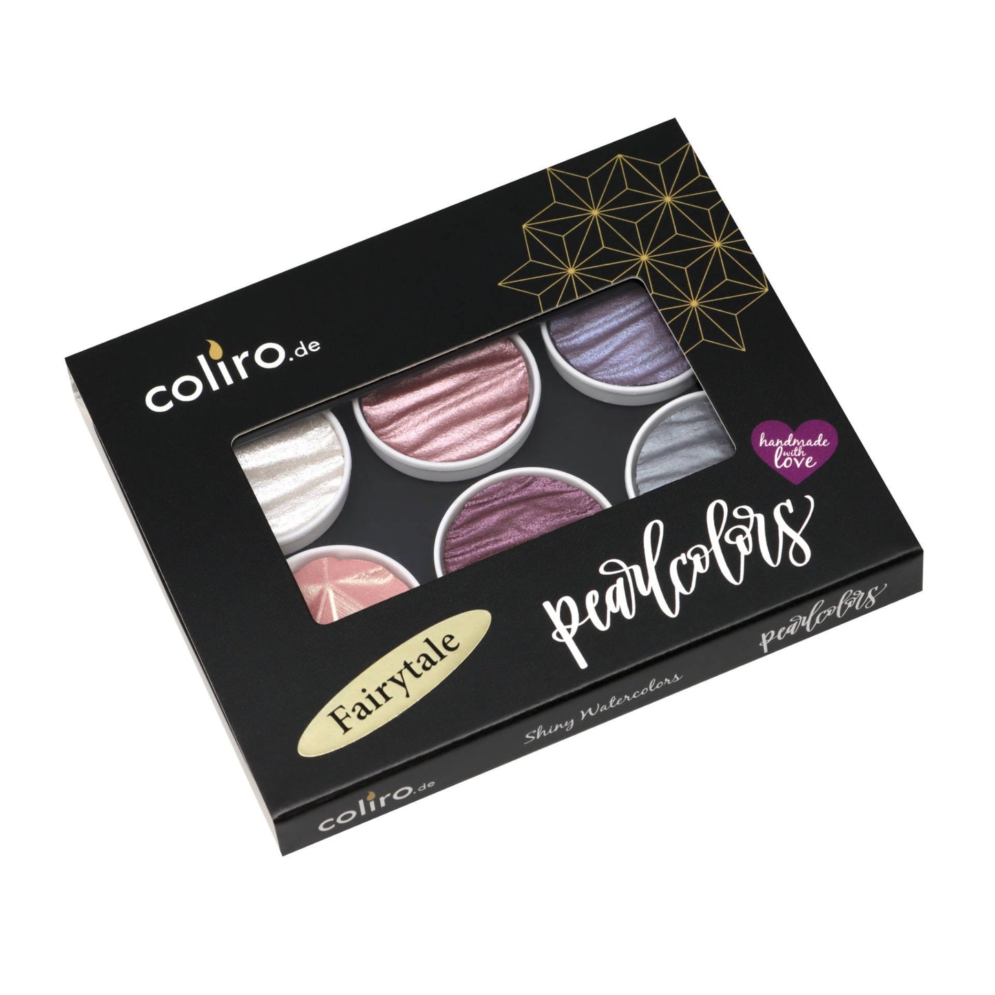 Coliro Pearlcolors 6er Set im Blechetui: Fairytale