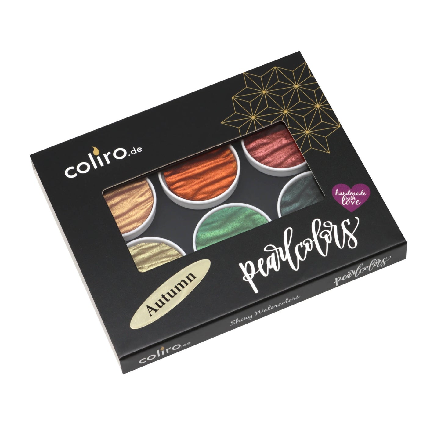 Coliro Pearlcolors 6er Set im Blechetui: Autumn