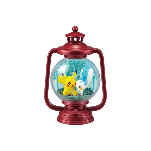 Pokemon Lantern Diorama Einzelfigur: Pikachu + Pachirisu