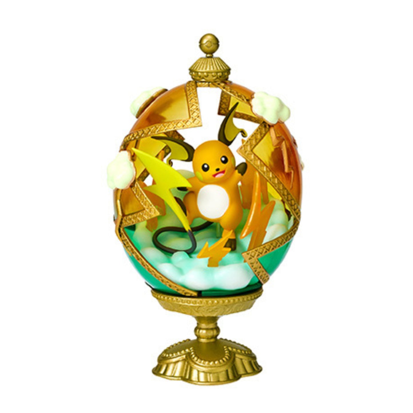 Pokémon OVALTIQUE COLLECTION 2 -Luminous- Einzelfigur: Raichu