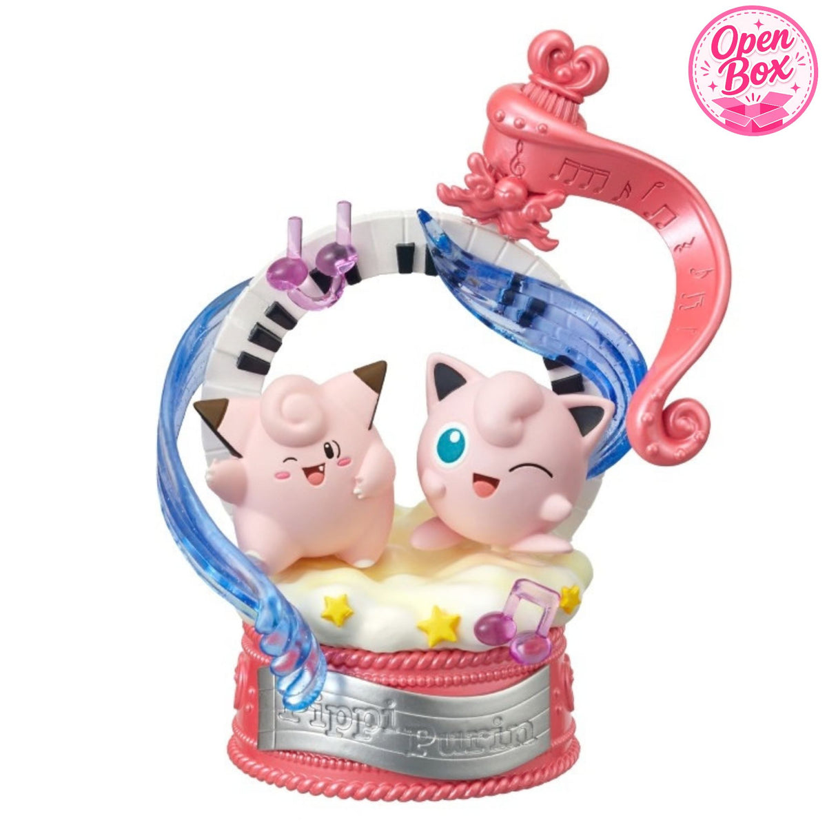 Re-Ment Pokémon Pop Melody Collection – Einzelfigur: Piepi & Pummeluff