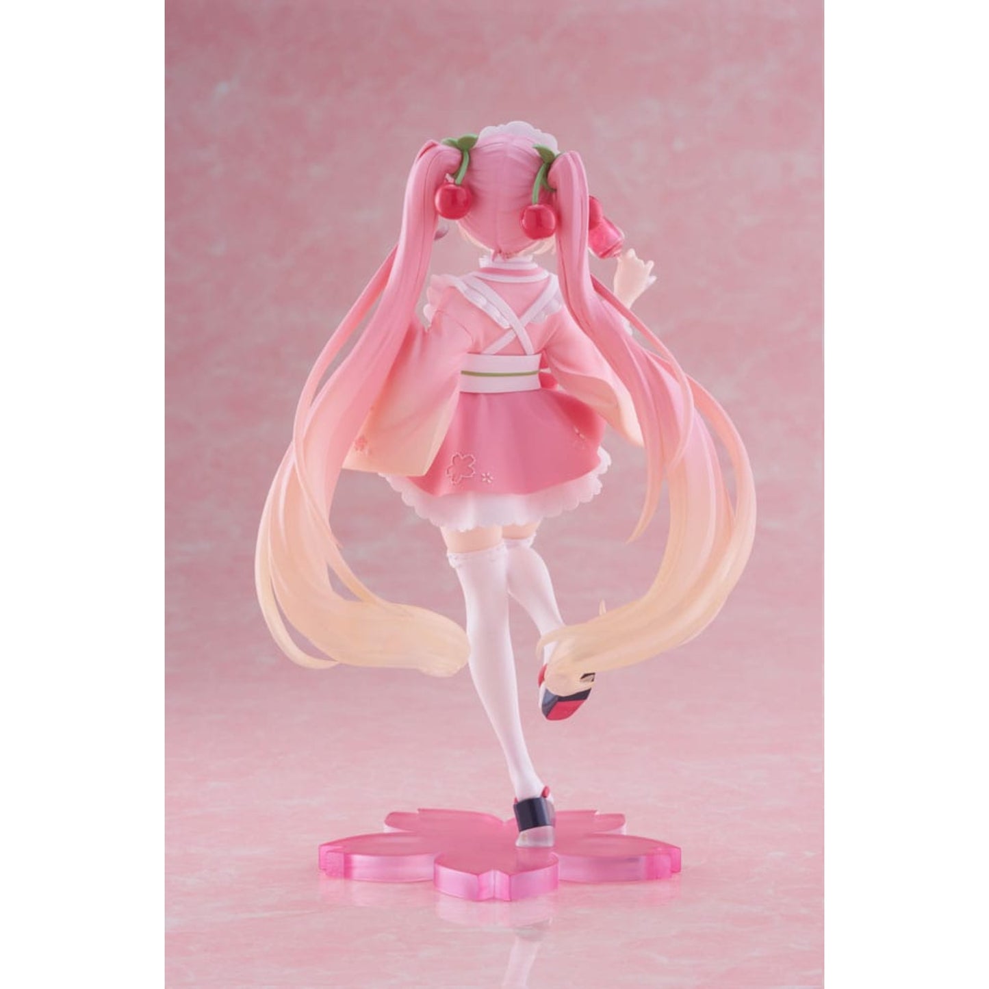 Hatsune Miku PVC Statue Newley Written Sakura Miku Japanese Cafe Ver. | Taito 18 cm