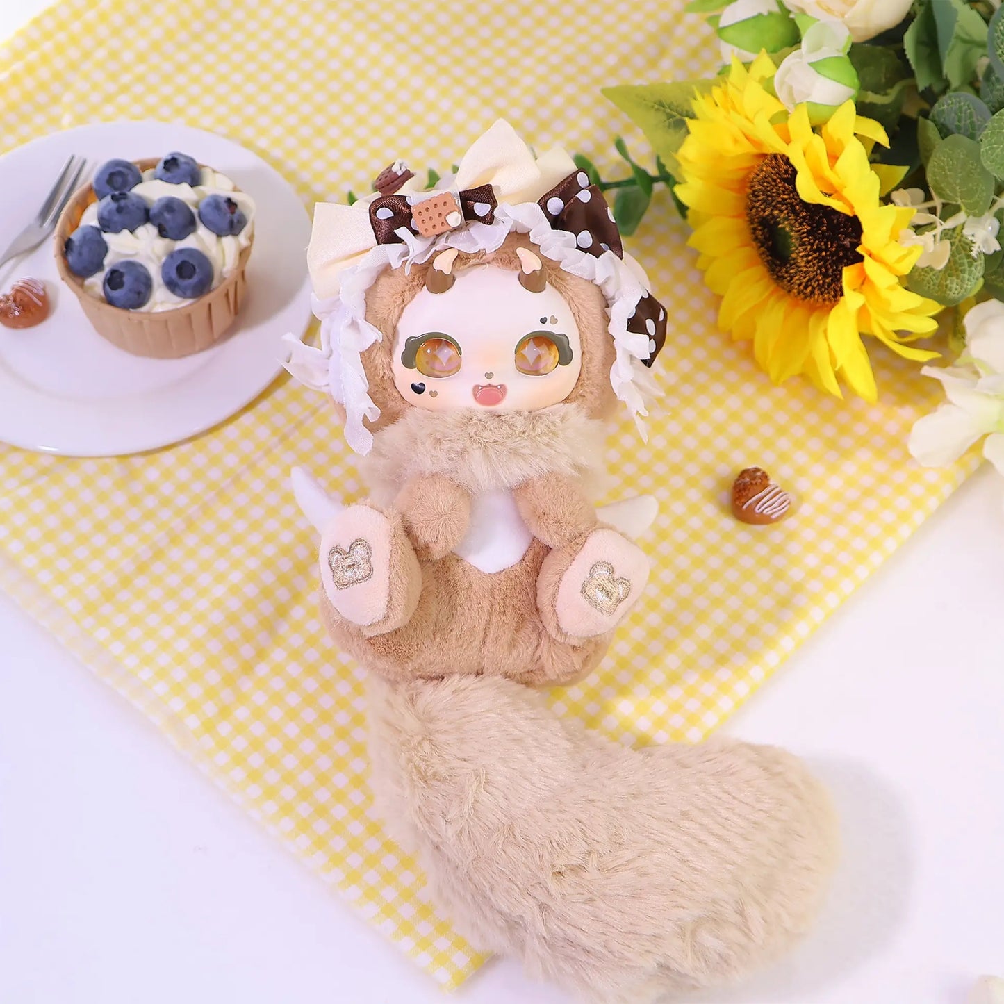 BOBOCO Sweetheart Party ~ Trading Figur ~ Plüsch* Charakter: Karamell