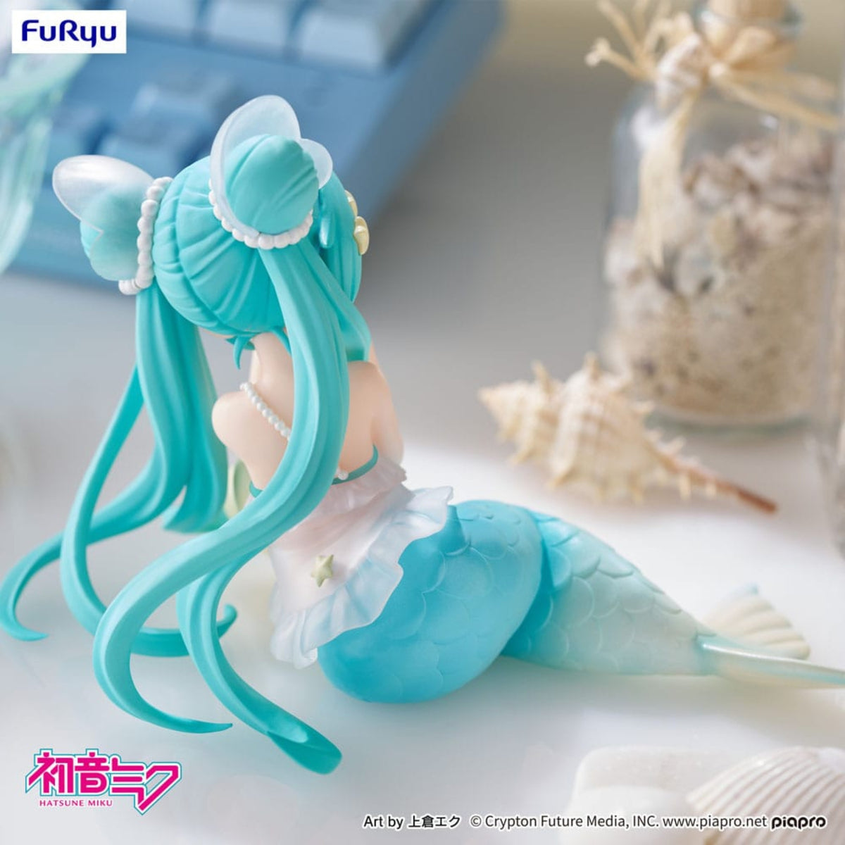 Hatsune Miku Desktop Fairy – Mermaid Princess Ver. PVC Figur – FuRyu