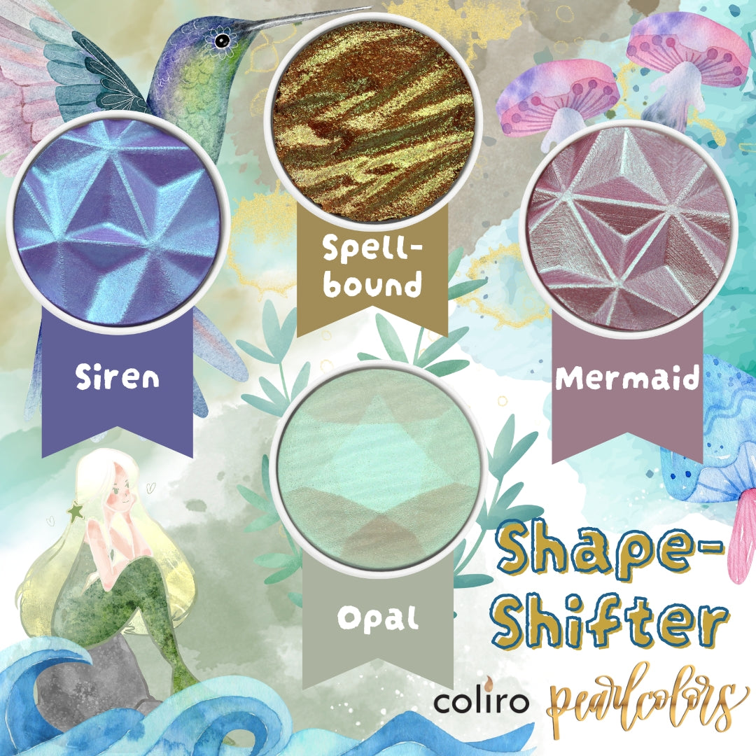 Coliro Pearlcolors 4er Set: Shape-Shifter