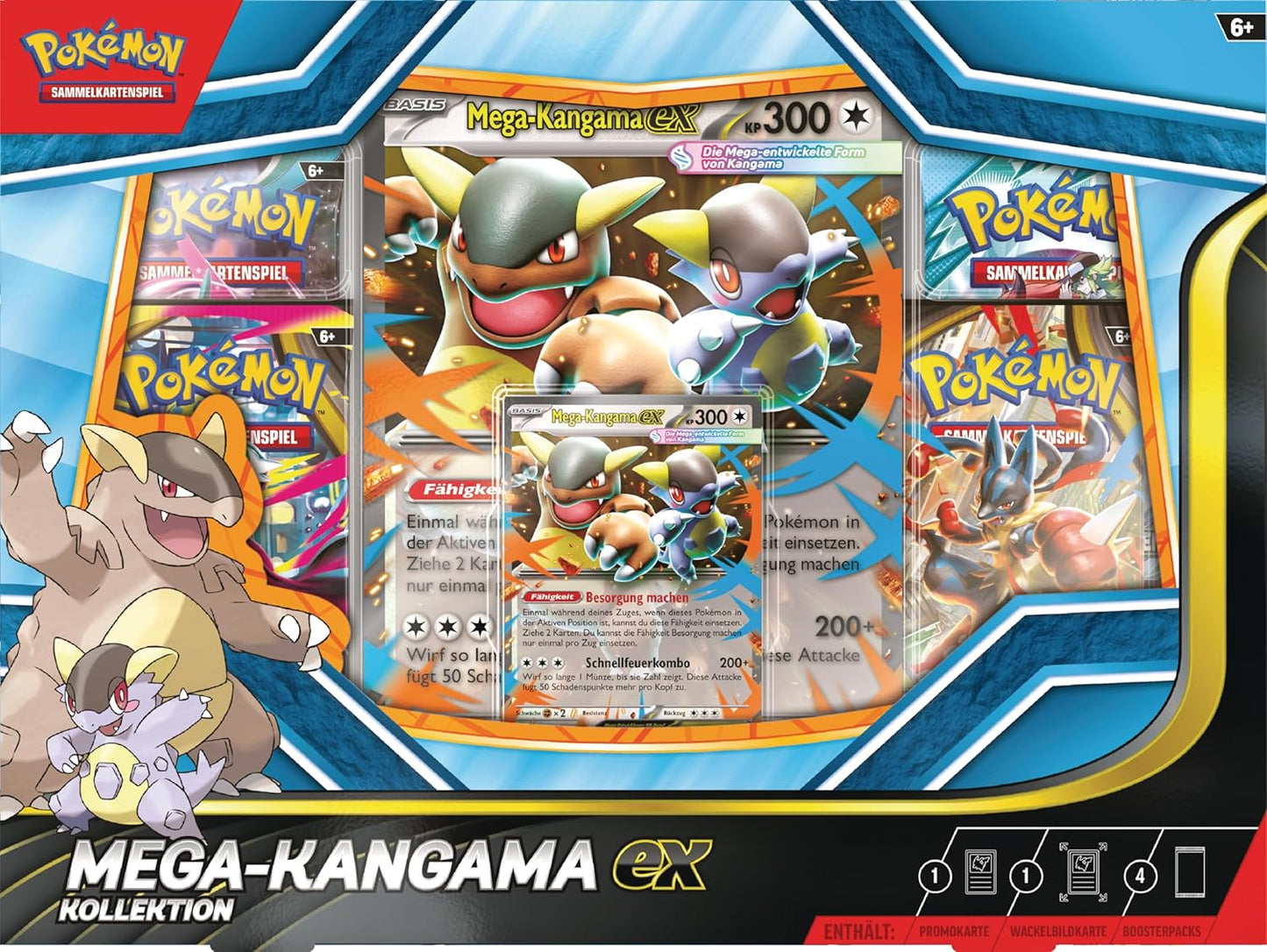 Pokémon TCG November 2025 *Deutsche Version* Mega Entwicklung Mega-Kangama EX Kollektion