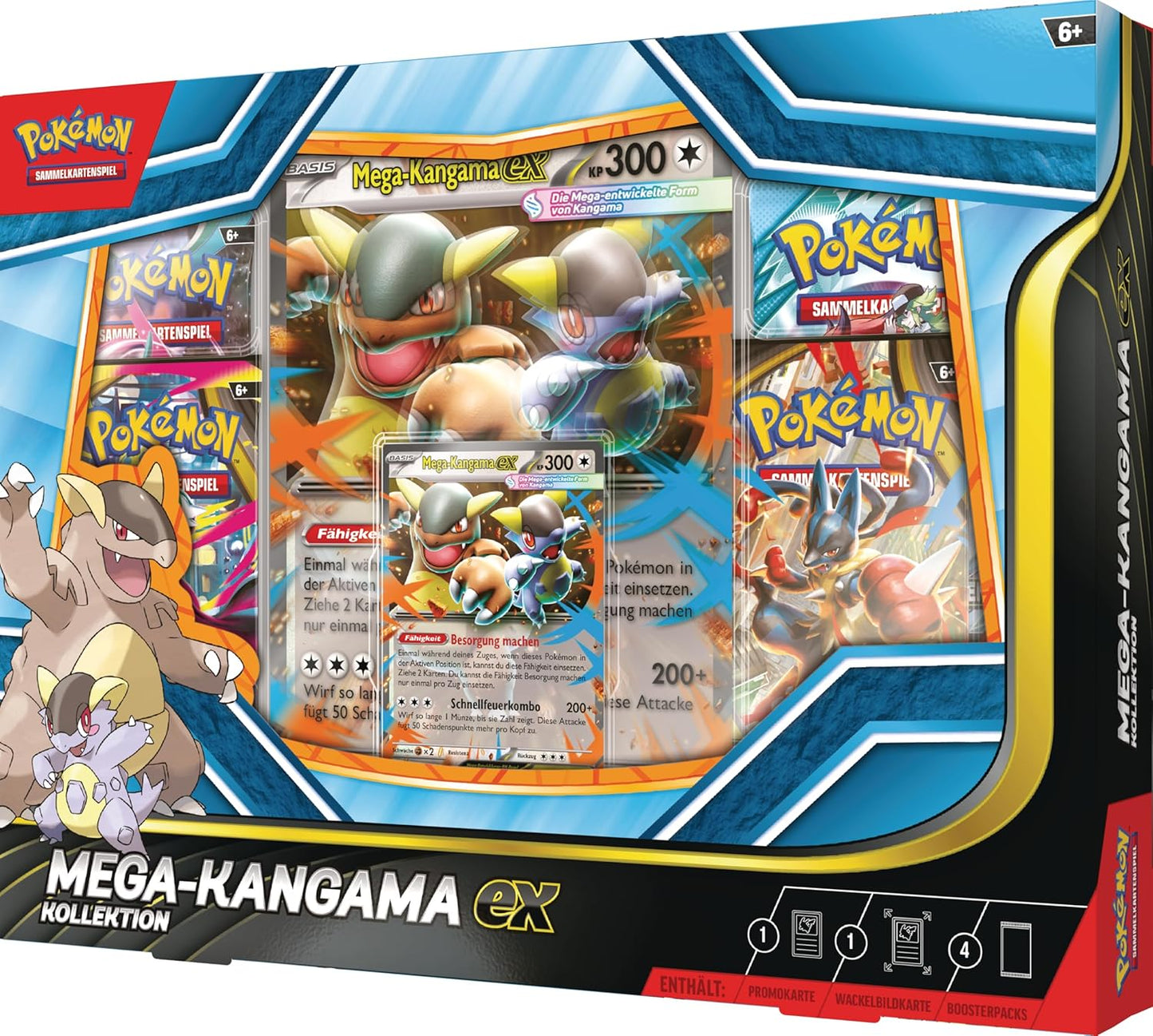 Pokémon TCG November 2025 *Deutsche Version* Mega Entwicklung Mega-Kangama EX Kollektion