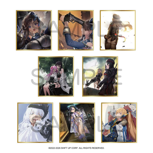 GODDESS OF VICTORY: NIKKE – The Memoir Scene Chapter.00–14 Acryl-Shikishi – Box mit 8 Stück