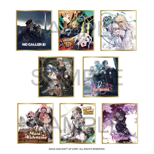 GODDESS OF VICTORY: NIKKE – The Archive Record Vol.1 Acryl-Shikishi – Komplettbox mit 8 Motiven