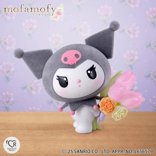 mofamofy Kuromi - beflockte Statue von Bandai