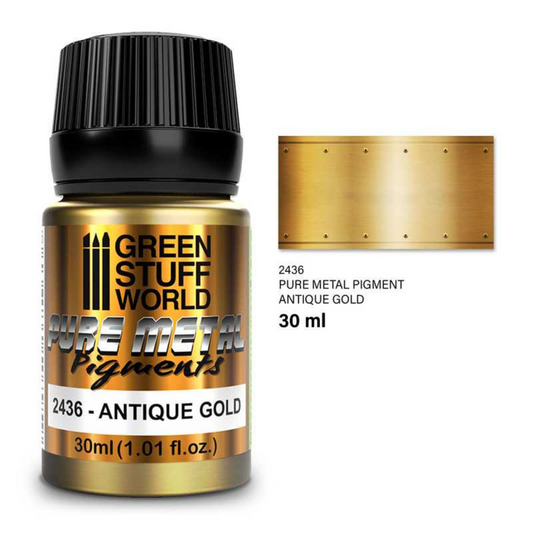 GSW - Pure Metall Pigments - Antikes Gold - Pigmentpulver 30ml