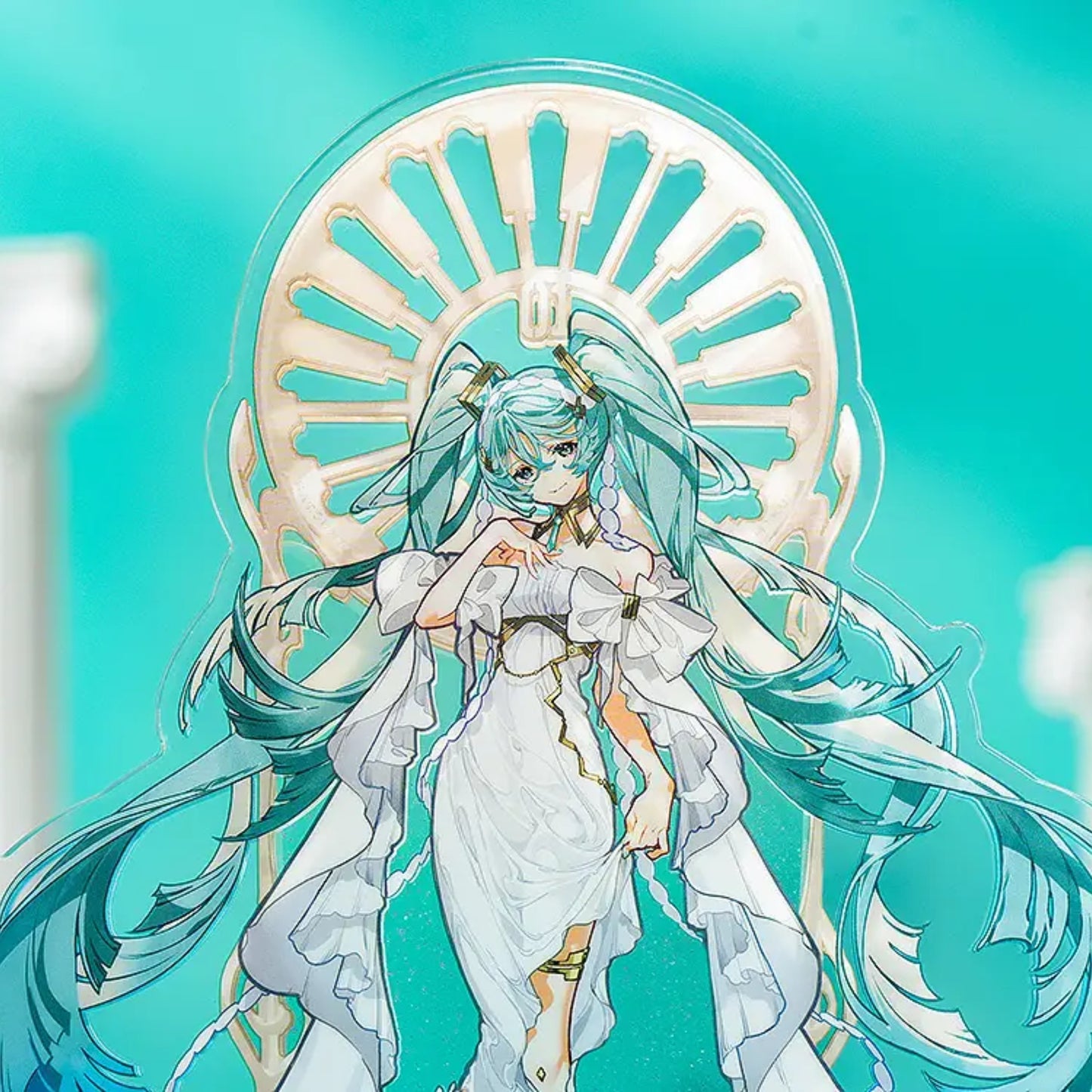 Hatsune Miku feat. Yoneyama Mai - Acrylaufsteller 20x17.2cm - GLITTER Vers.