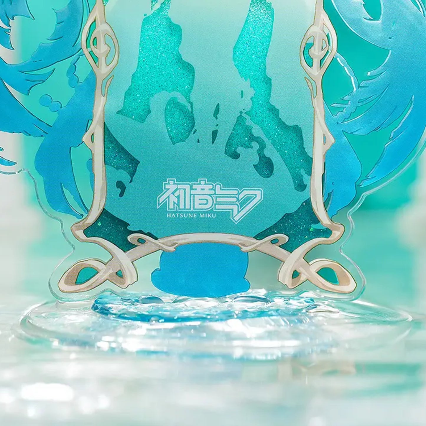 Hatsune Miku feat. Yoneyama Mai - Acrylaufsteller 20x17.2cm - GLITTER Vers.