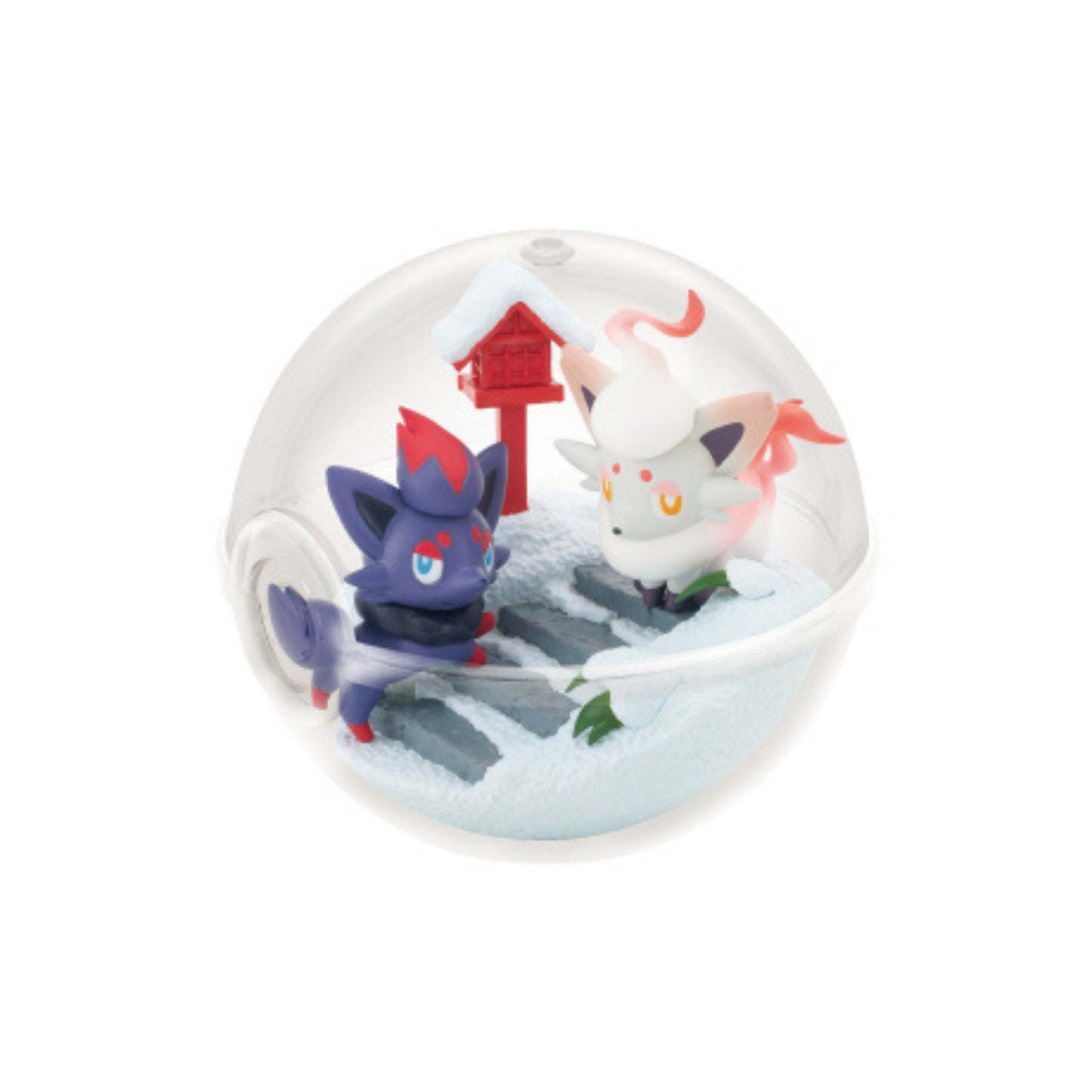 Pokemon Terrarium Collection 14 - Trading Figur - Einzelfigur: Zorua + Hisui Zorua