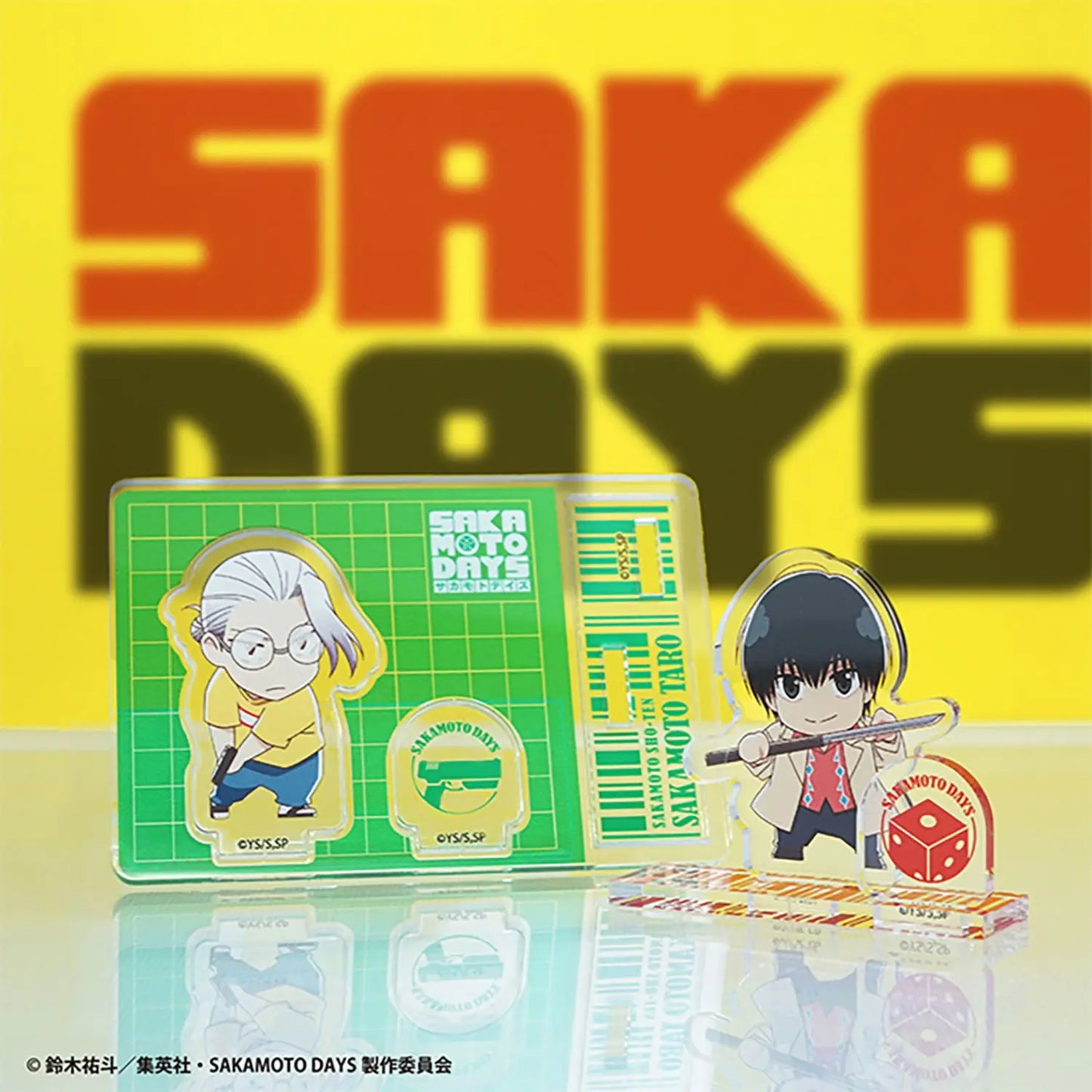 SAKAMOTO DAYS - Anime Acryl-Aufsteller | F-Toys Japan | 20 Designs | 1 Blind-Bag