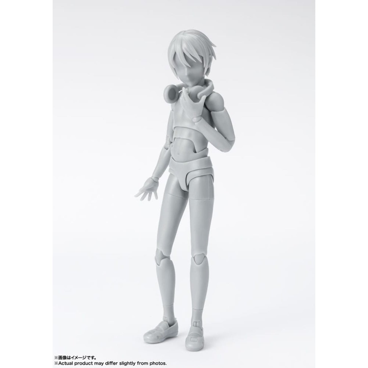 S.H. Figuarts Body-Kun " School Life Edition " DX Set (Gray Color Ver.) 13 cm