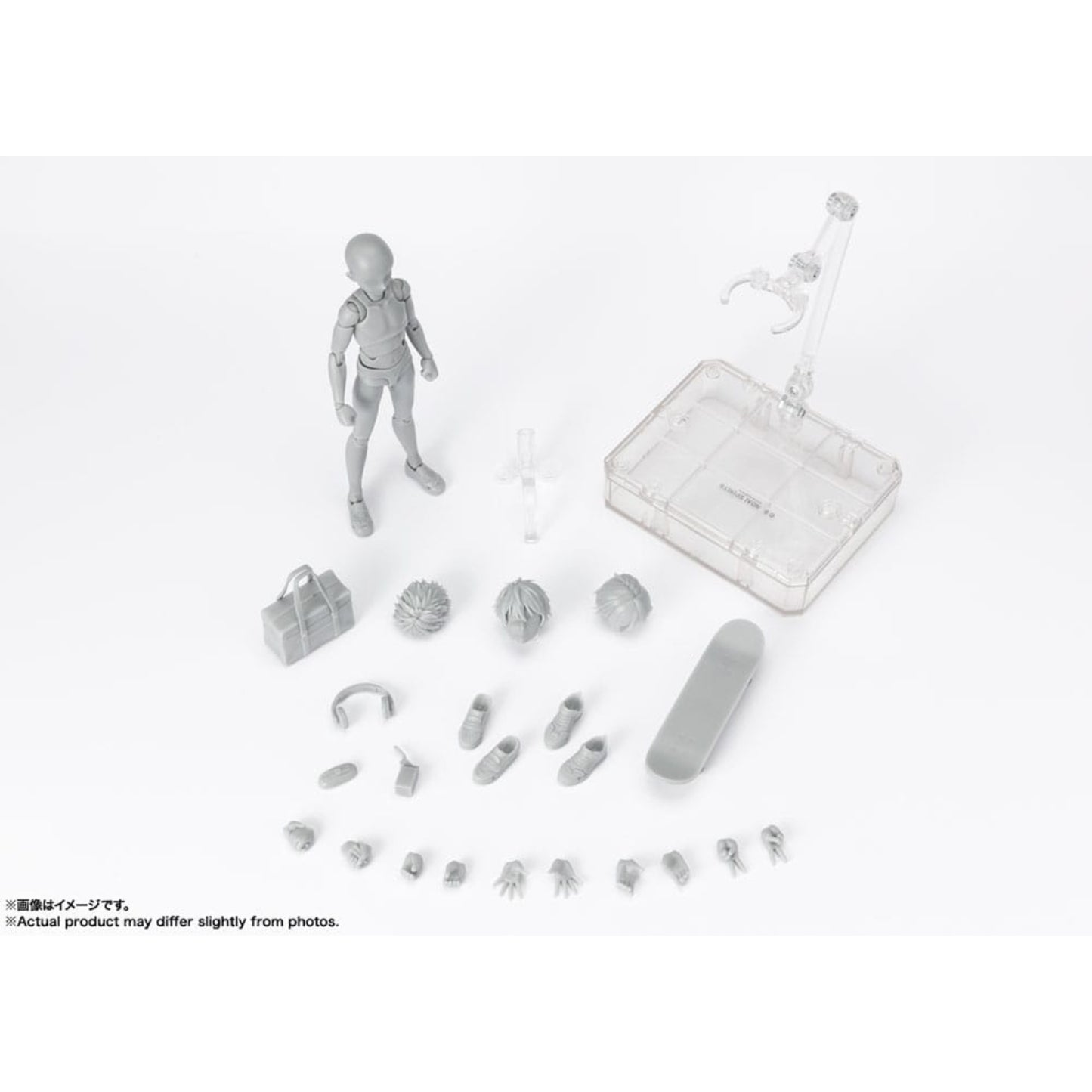 S.H. Figuarts Body-Kun " School Life Edition " DX Set (Gray Color Ver.) 13 cm