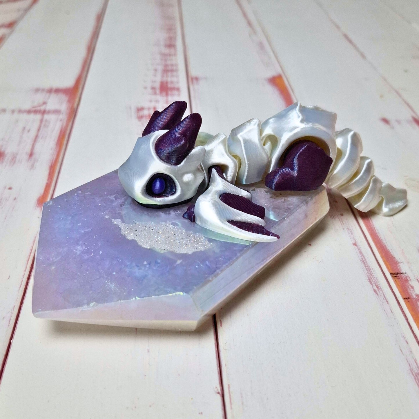 Chibitsu - Kawaii-Knochendrache - 3D gedruckter Flexi-Drache - Größe M