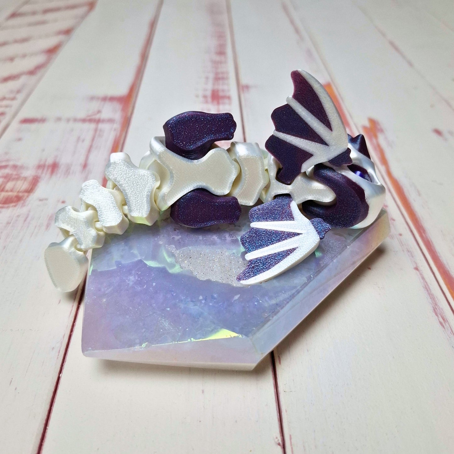 Chibitsu - Kawaii-Knochendrache - 3D gedruckter Flexi-Drache - Größe M