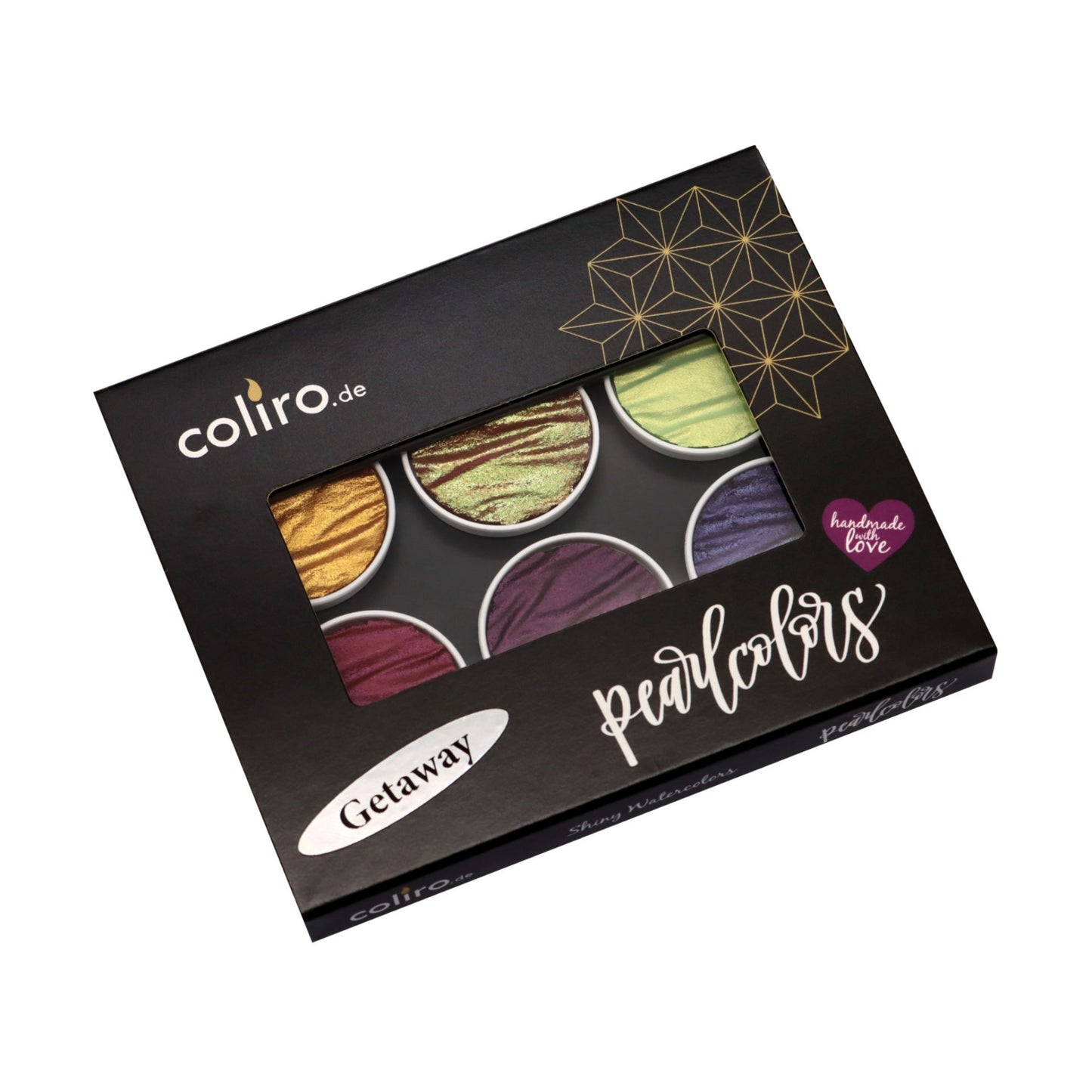 Coliro Pearlcolors 6er Set im Blechetui: Getaway