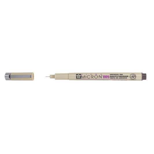 Sakura Pigma Micron Fineliner BRAUN #12