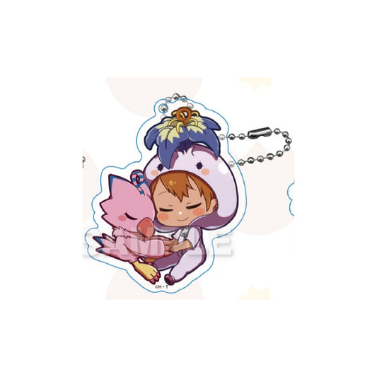 Digimon Adventure Series - Gyao Colle  Acryl Schlüsselanhänger: Piyomon + Takenouchi Sora